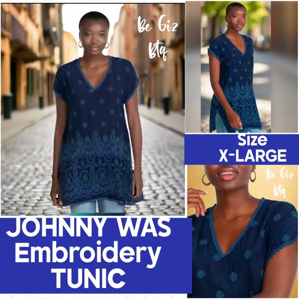 🔥🔥🔥ONE ITEM DEAL OF THE DAY JOHNNY WAS TUNIC X-LARGE Reduced Buy Now & Save